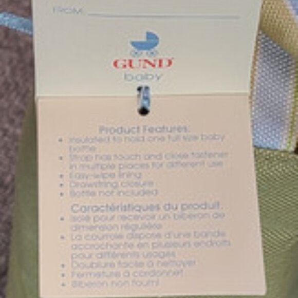 2 GUND Insulated Baby Bottle Tote Bags - Picture 10 of 12